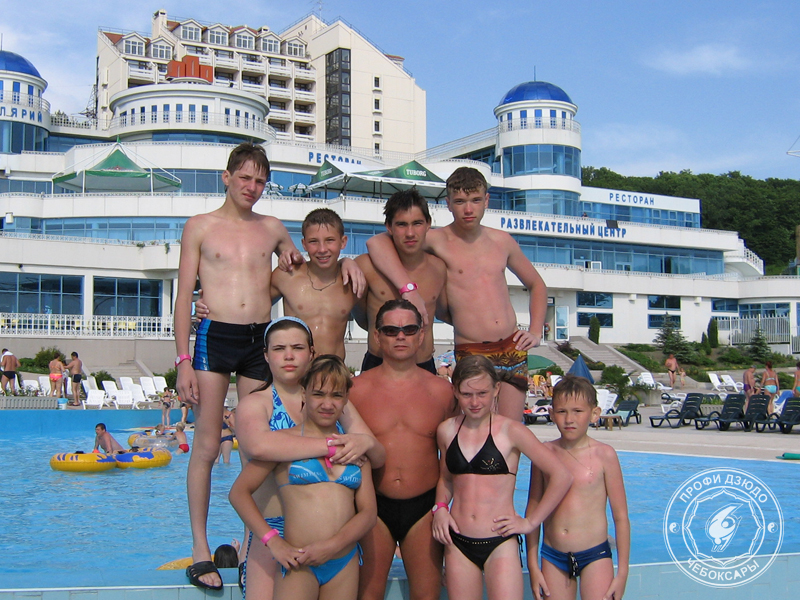 Летний лагерь на Черном море в Сочи 2007